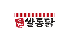 쌀통닭 로고