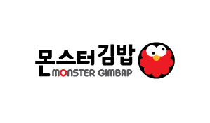몬스터김밥 로고